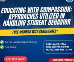 FREE Webinar for Teachers!