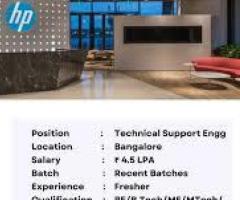 HP Off Campus Hiring Fresher For Financial Analyst