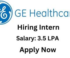 GE Healthcare  Internship